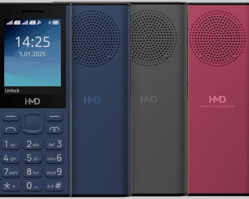 Анонсированы кнопочные телефоны HMD 130 Music и 150 Music: 34 дня без подзарядки и 2