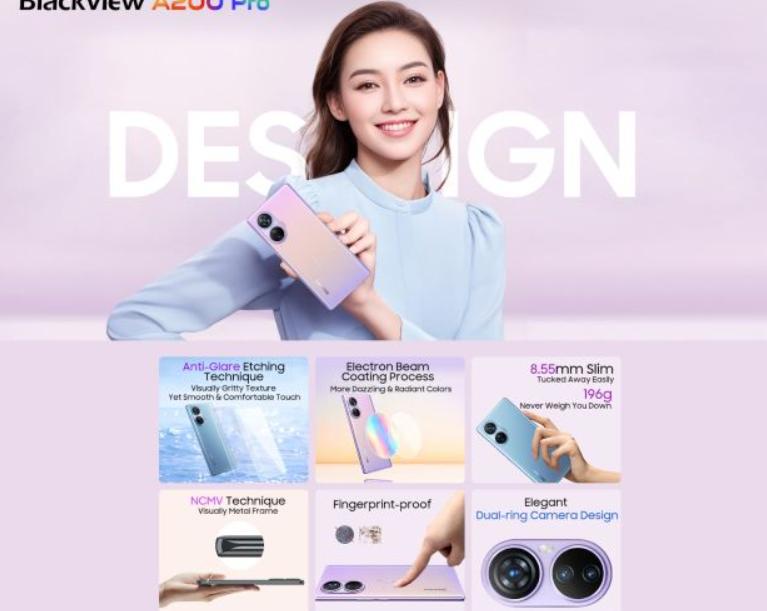 Blackview запускает новый смартфон A200 Pro с AMOLED
