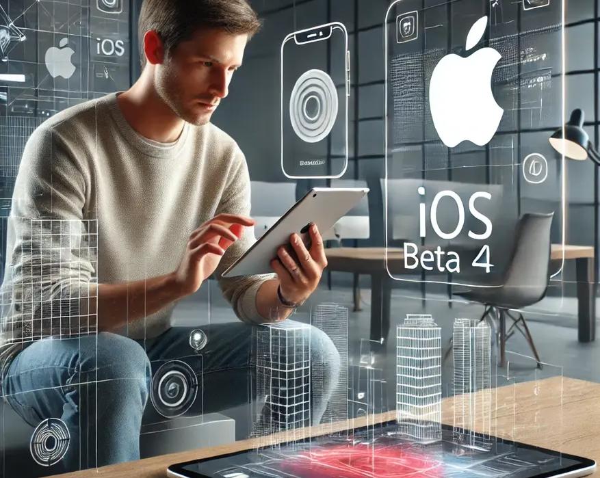 Apple обновляет iOS и iPadOS 18 до Beta 4.</p>
<p>Основные улучшения и новые Возможности