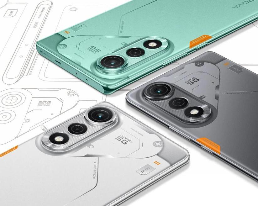 Тонкий корпус и экран на 144 Гц: представлен смартфон Tecno Pova Curve